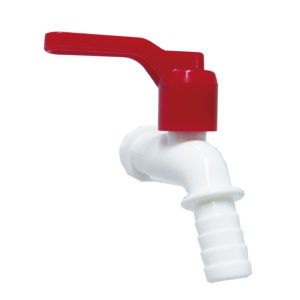 Canilla Esférica Volante palanca roja