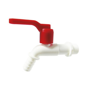 Canilla Esférica Volante palanca roja