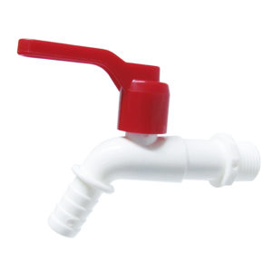 Canilla Esférica Volante palanca roja